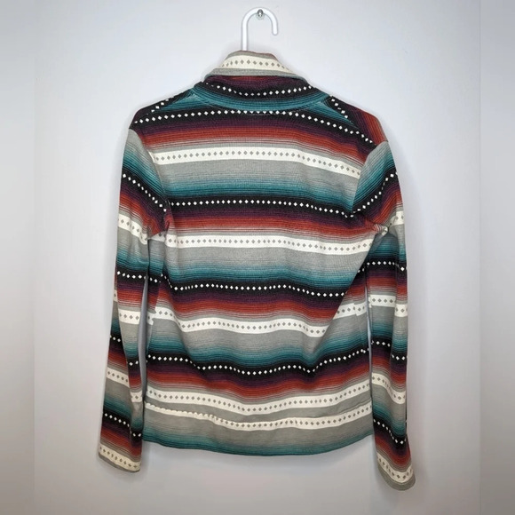 Truly Madly Deeply Aztec Western Button Down Cardigan Style Sweater Women Small - Picture 2 of 8